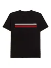 Osklen Striped T-shirt In Black