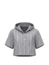 Osklen Striped-pattern Shirt In White