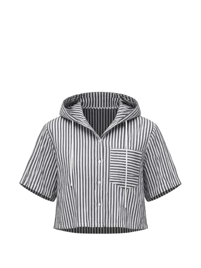 Osklen Striped-pattern Shirt In White