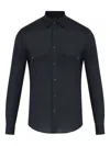Osklen Studded Buttoned-up Shirt In Black
