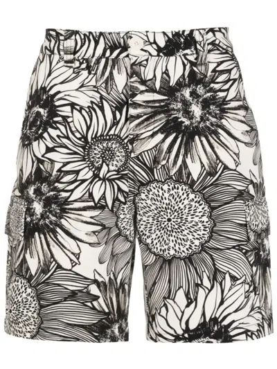 Osklen Sunflower Light Cargo Shorts In Multi