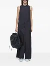 Osklen Superlight Seaess Sleeveless Jumpsuit In Black