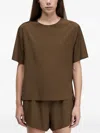 Osklen Superlight T-shirt In Brown