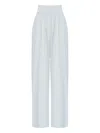 Osklen Superlight Wide-leg Trousers In White
