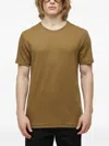 Osklen Supersoft Comfort Crew-neck T-shirt In Brown