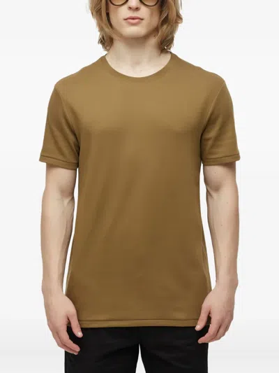 Osklen Supersoft Comfort Crew-neck T-shirt In Brown