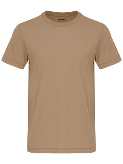 Osklen Supersoft T-shirt In Brown