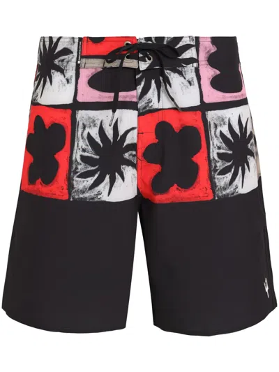 Osklen Surf Bermuda Shorts In Multi