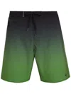 Osklen Surf Gradiente Pro Swim Shorts In Green