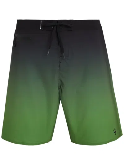 Osklen Surf Gradiente Pro Swim Shorts In Green