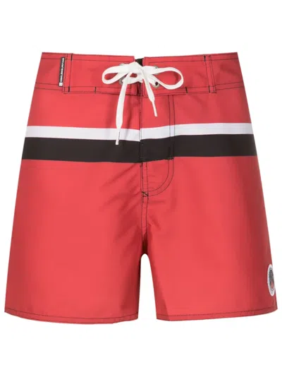 Osklen Surf Sunset Badeshorts In Red