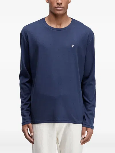 Osklen Surfing Long-sleeve T-shirt In Blue