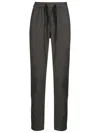 Osklen Tapered Drawstring-waist Trousers In Grey