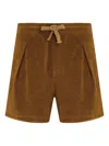 Osklen Terry-cloth Shorts In Brown