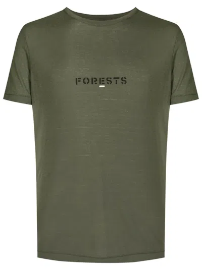 Osklen Text-print Cotton T-shirt In Green