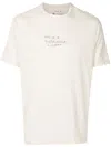 Osklen Text-print Cotton T-shirt In Yellow