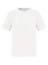 Osklen Textured Short-sleeve T-shirt In White