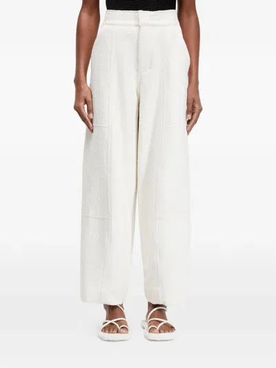 Osklen Textured Trousers In White