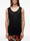 Osklen Textured Vest In Black
