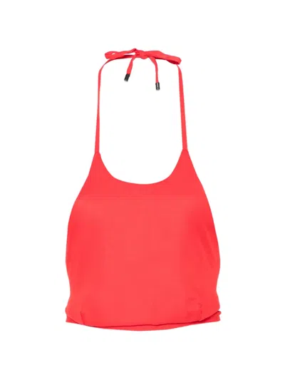 Osklen Tie-fastening Top In Red