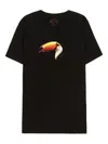 Osklen Toucan-print T-shirt In Black