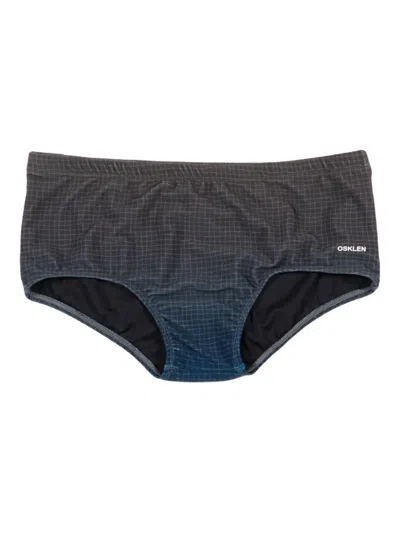 Osklen Trama Drawstring Swimming Trunks In Blue