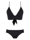 Osklen Triangle-cup Bikini In Black