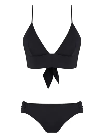 Osklen Triangle-cup Bikini In Black