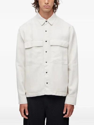 Osklen Utility Overshirt In White