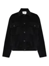 Osklen Velvet Shirt Jacket In Black