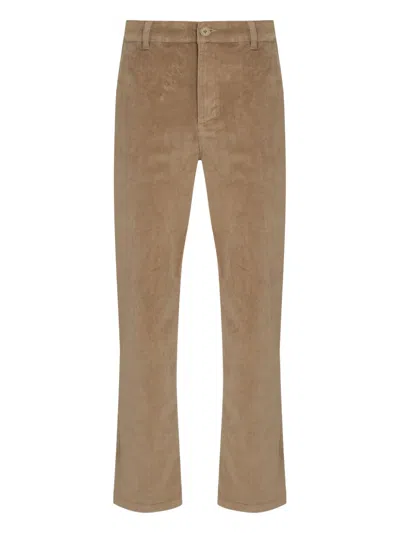Osklen Velvet Trousers In Brown