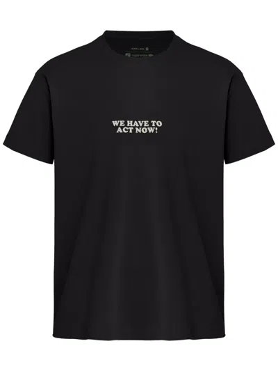 Osklen Vintage Act Now T-shirt In Black