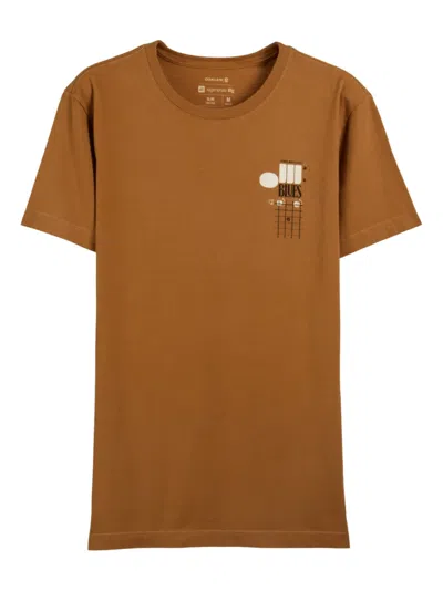 Osklen Vintage Blues T-shirt In Brown