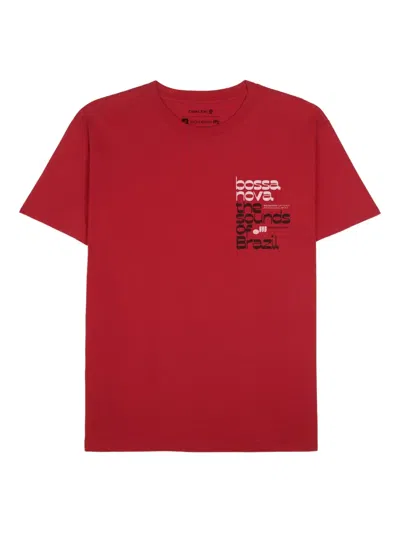 Osklen Vintage Bossa Nova Sound Mc T-shirt In Red