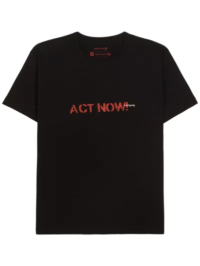 Osklen Vintage Manifesto T-shirt In Black