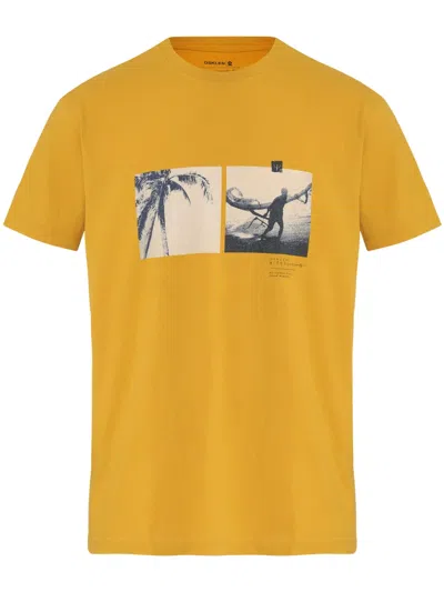 Osklen Vintage Tropical Winds T-shirt In Gold