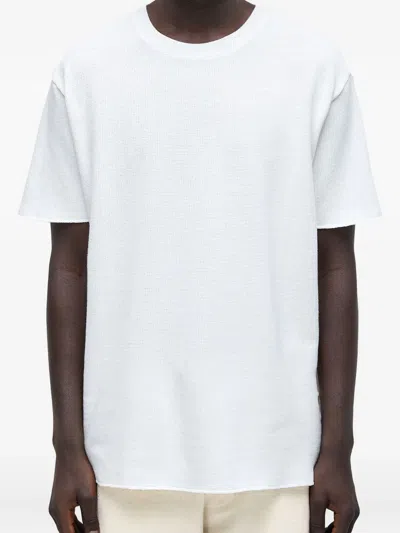 Osklen Waffle-weave T-shirt In White