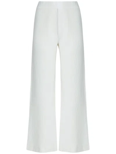 Osklen Wide-leg Trousers In Yellow