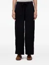 Osklen Wrinkle-effect Trousers In Black