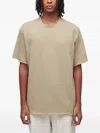 Osklen Wrinkled Raw-edge T-shirt In Neutral