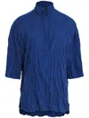 Osklen Wrinkled Shirt In Blue