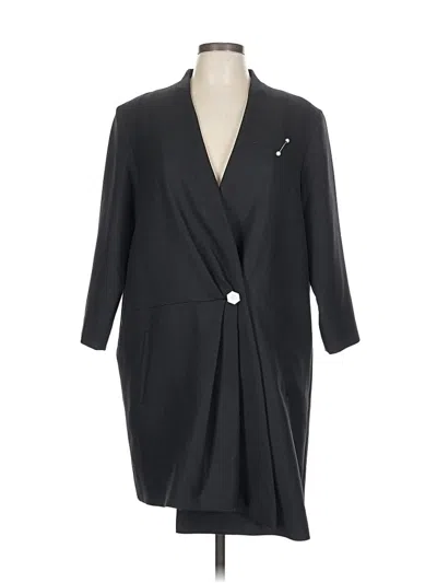 Pre-owned Osman Coat In Gray