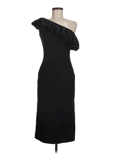 Pre-owned Osman Cocktail Dress In Black