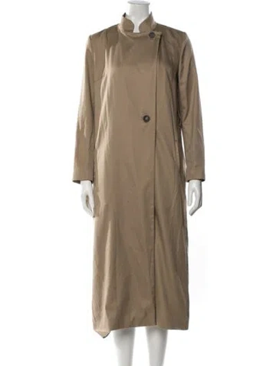 Pre-owned Osman Trench Coat In Neutral