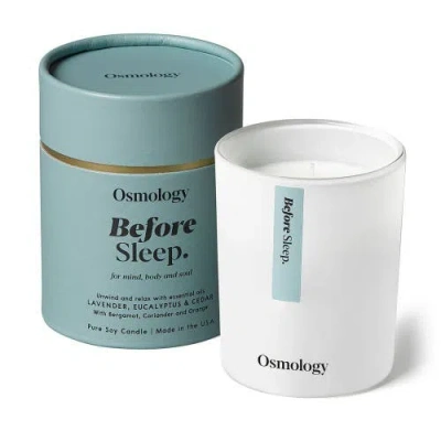 Osmology Before Sleep Scented Candle In Blue