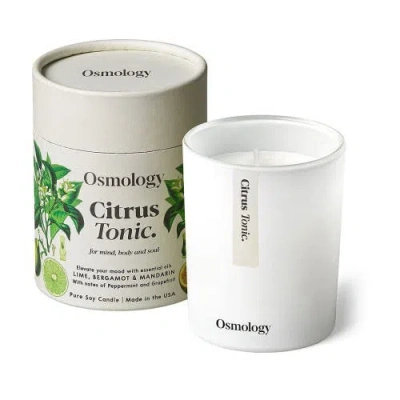 Osmology Citrus Tonic Scented Candle In White