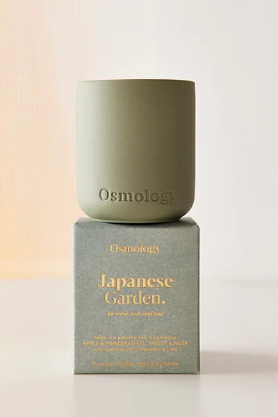 Osmology Fernweh 4.5 oz Scented Candle In Japanese Garden At Urban Outfitters