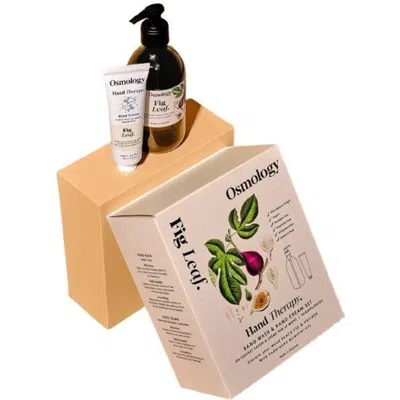 Osmology Fig Leaf Amber Hand Therapy Kit In Multi