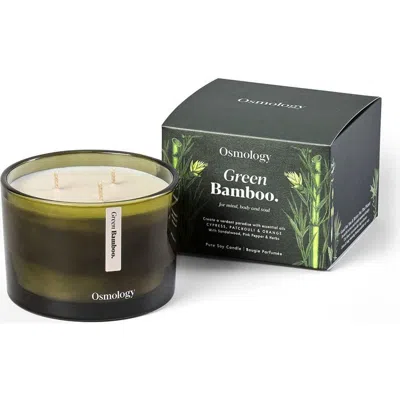 Osmology Green Scented Triple Wick Candle