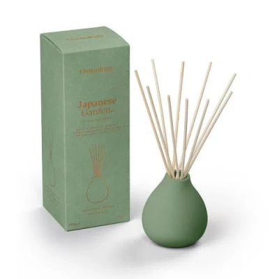 Osmology Japanese Garden Reed Diffuser In Green